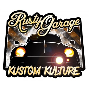 Sticker tony dubois rusty garage kustom kulture cox rats