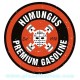 Sticker humungus premium gasoline mad max used skull 32