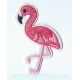 Patchs ecusson flamant rose flamingo pink bird