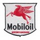 Patch ecusson mobiloil themocollant motor oil competition racing drag