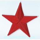Patch ecusson thermocollant red star etoile polaire rouge