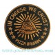 Patch ecusson thermocollant in cheese we trust pizza brigade