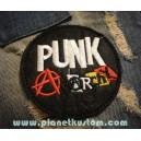 Patch ecusson thermocollant punk anarchy anarchiste rock