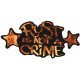 Sticker rust is not a crime flame star on black rust is not a crime 1