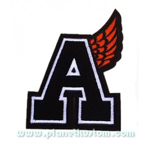Patch ecusson thermocollant angeles wing anges aile