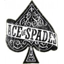 Sticker ace of spades moyen as de pique used rats