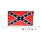 Patch ecusson drapeau rebel sudiste confédéré general lee redneck
