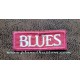 Patch ecusson a coudre blues pink rose music non thermocollant