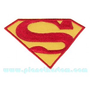 Patch ecusson superman logo super hero dc comics moyen