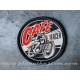 Patch ecusson thermocollant cafe racer moto racing retro vintage