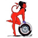 Devil sticker AD325