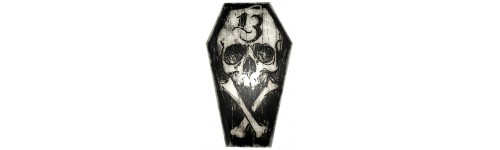 Stickers Skull, tête de mort, cranes, os ...