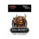 Sticker bull sécurity alarm AD613