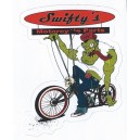 Sticker zombie swifty's motorcycleparts bike luckydevil zombie 5